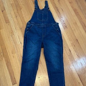 Women’s J Crew Denim Jean Overalls Size XL